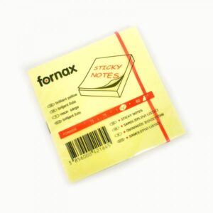 Samolepljivi listići Fornax PASTEL Žuta 80 lis, 75×75